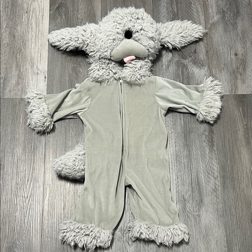 Koala Kids Plush Sheepdog Shaggy Gray Sheep Dog Halloween Costume 9 Months